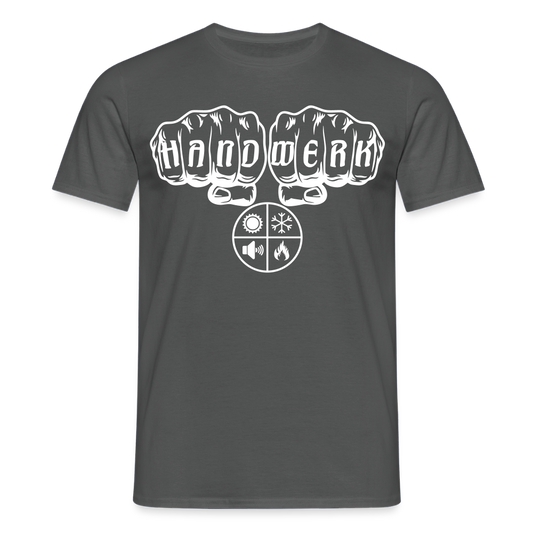 Unisex T-Shirt "Isolierer" Anthrazit Männer T-Shirt