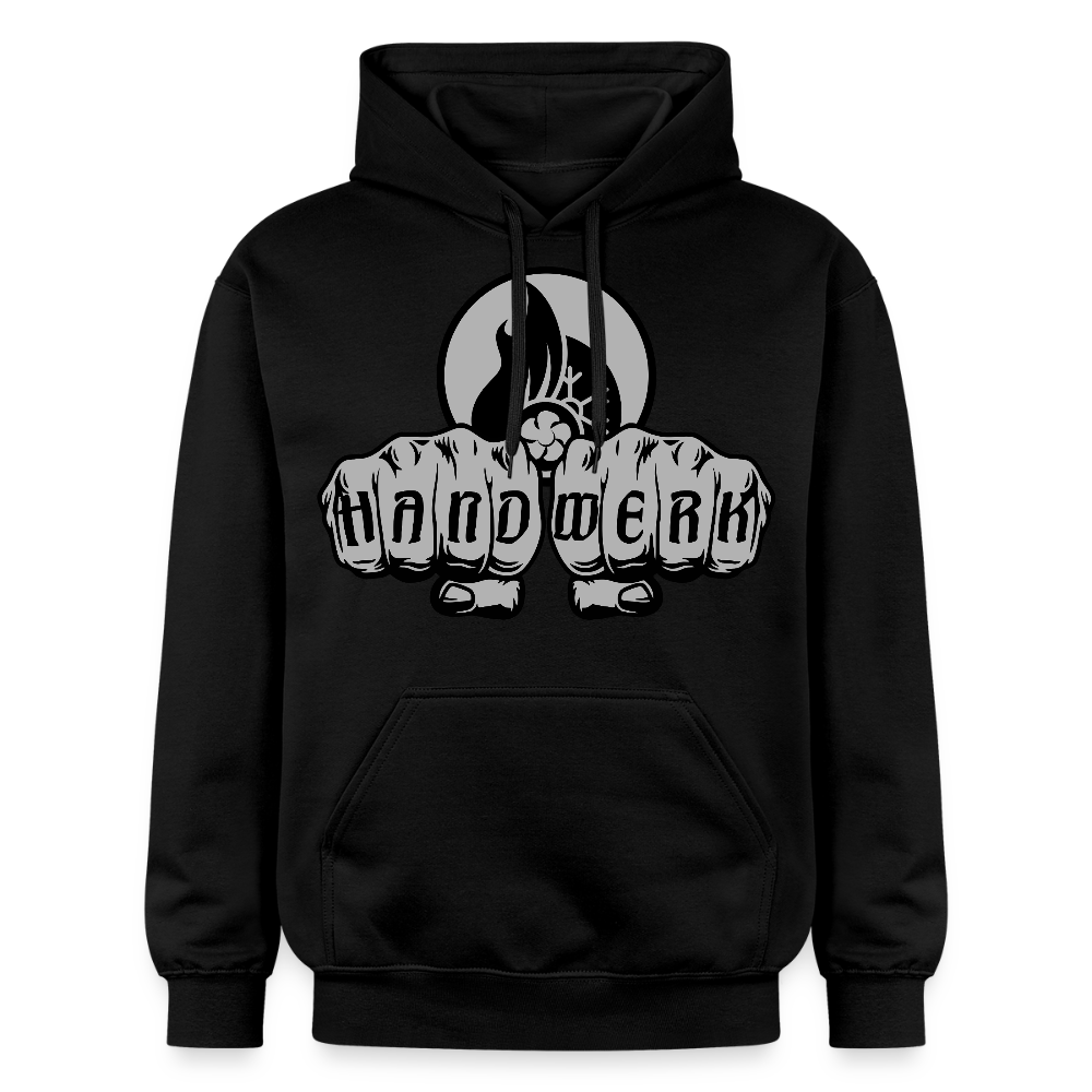 Gildan Unisex Softstyle® "Klimatechniker" Schwarz Gildan Unisex Softstyle® Midweight Hoodie