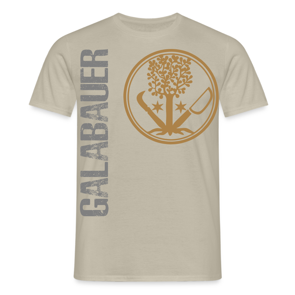 Unisex T-Shirt "GaLaBauer" Sandbeige Männer T-Shirt