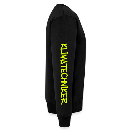 Unisex Premium Pullover "Klimatechniker" neongelb Männer Premium Pullover