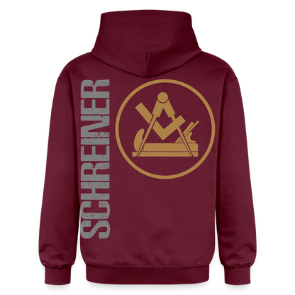Gildan Unisex Softstyle® "Schreiner" Maroon Gildan Unisex Softstyle® Midweight Hoodie