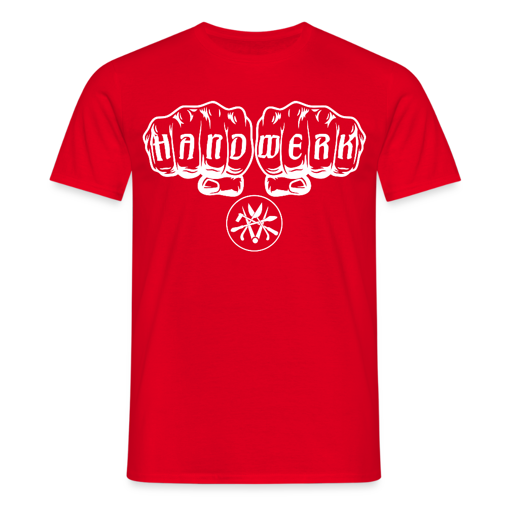 Unisex T-Shirt "Spengler" Rot Männer T-Shirt