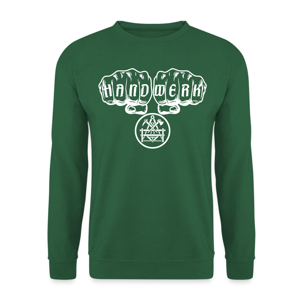 Unisex Pullover "Betonbauer" Grün Unisex Pullover