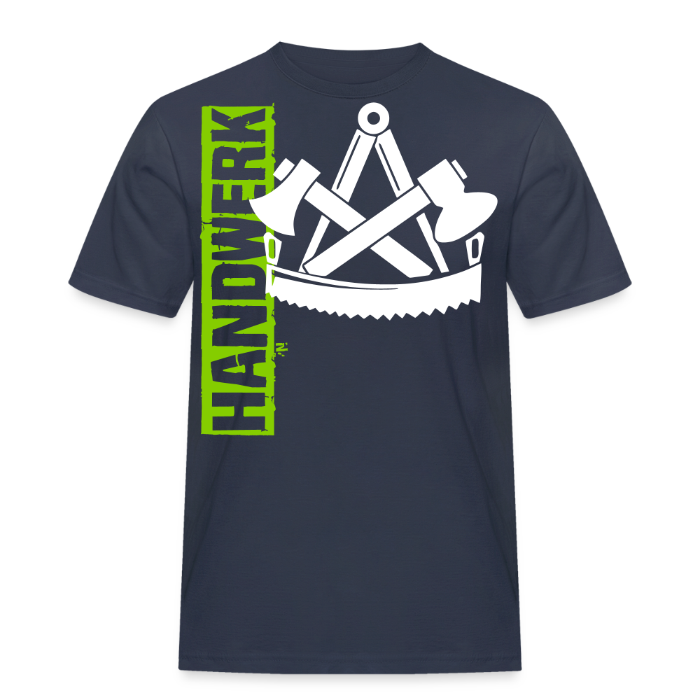 Unisex Workwear T-Shirt "Zimmermann" Navy Männer Workwear T-Shirt
