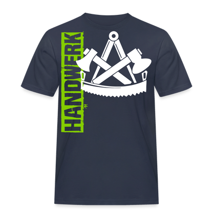 Unisex Workwear T-Shirt "Zimmermann" Navy Männer Workwear T-Shirt