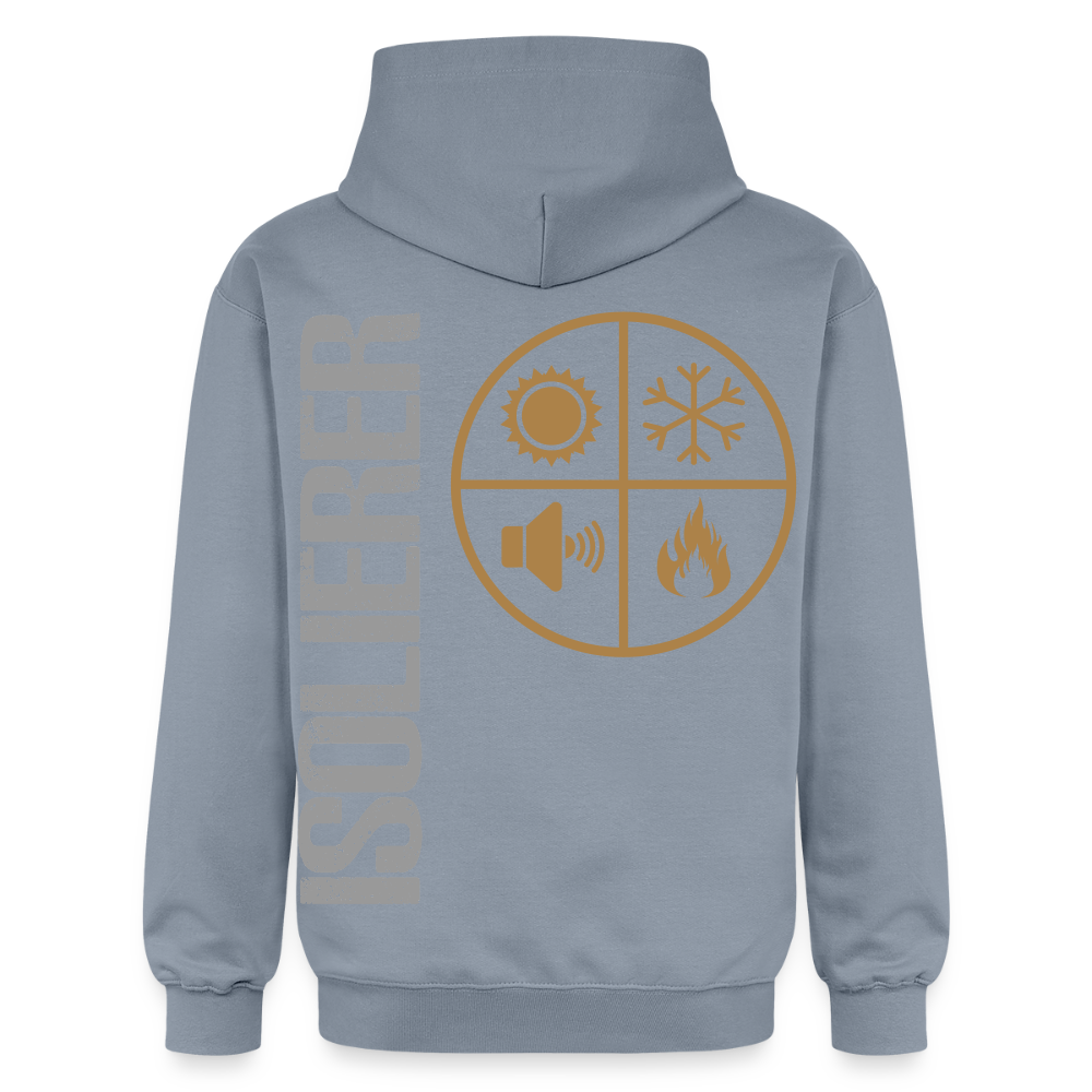 Gildan Unisex Softstyle® "Isolierer" Blau Gildan Unisex Softstyle® Midweight Hoodie