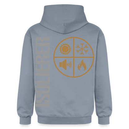 Gildan Unisex Softstyle® "Isolierer" Blau Gildan Unisex Softstyle® Midweight Hoodie