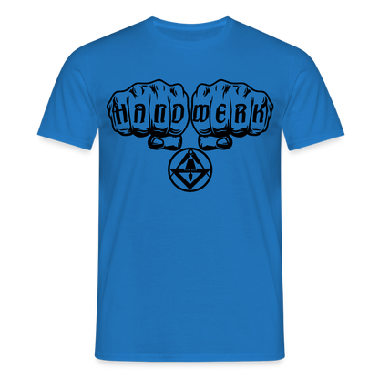 Unisex T-Shirt "Stuckateur" Royalblau Männer T-Shirt
