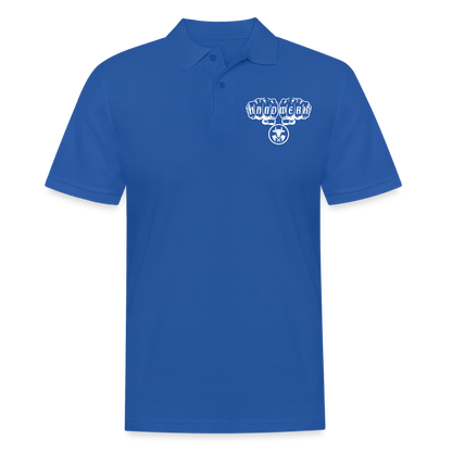 Männer Poloshirt "Metzger" Royalblau Männer Poloshirt