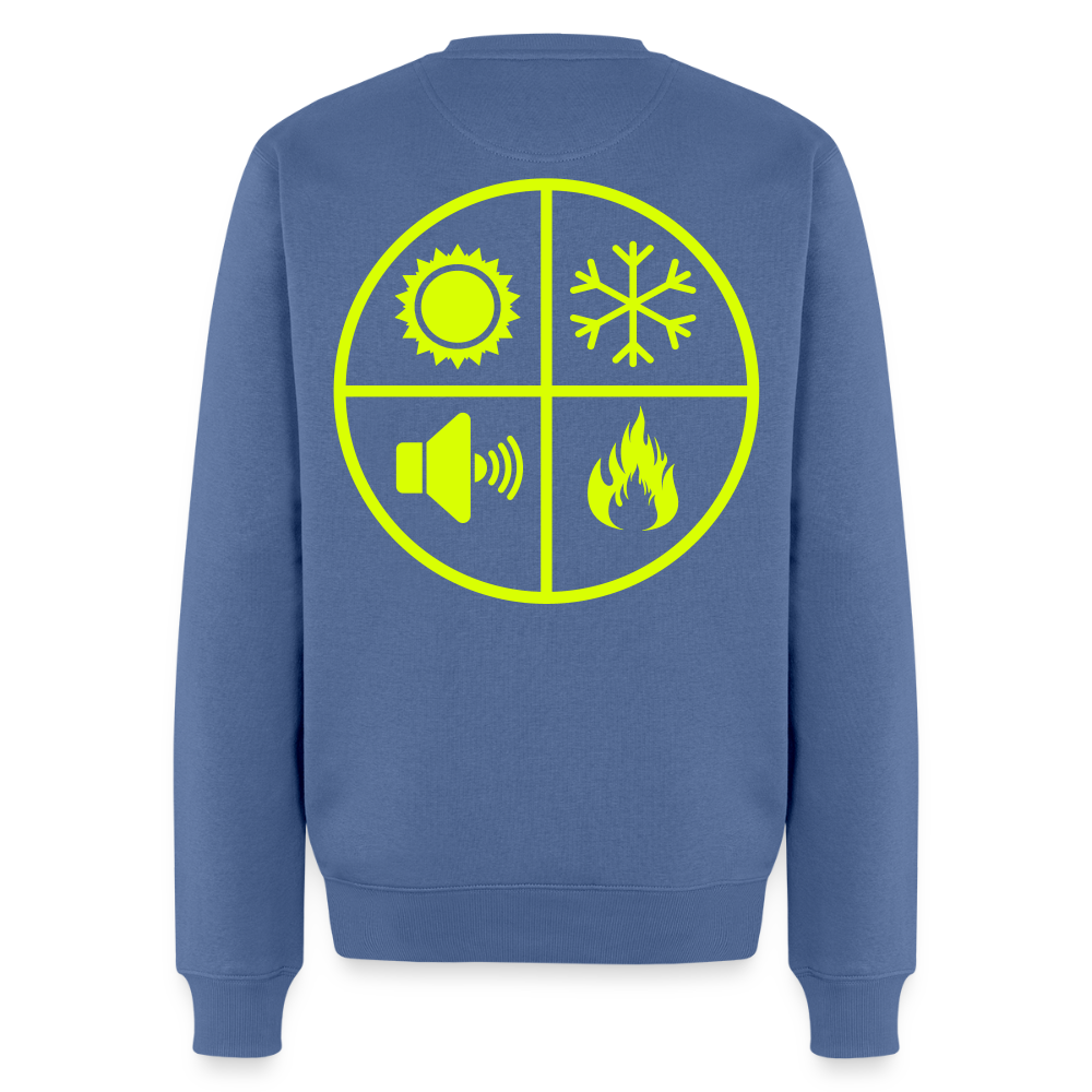 Unisex Premium Pullover "Isolierer" neongelb Männer Premium Pullover