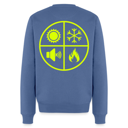 Unisex Premium Pullover "Isolierer" neongelb Männer Premium Pullover