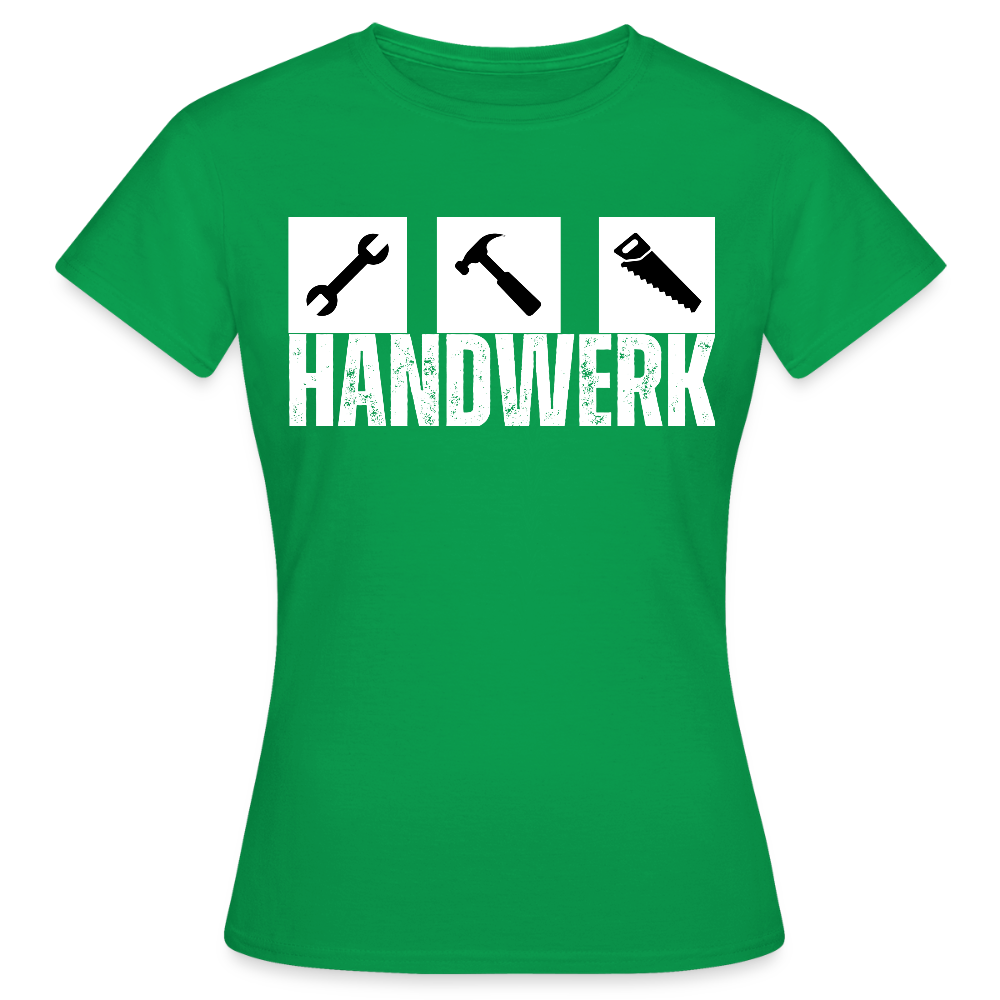 Frauen T-Shirt "Werkzeug" Kelly Green Frauen T-Shirt