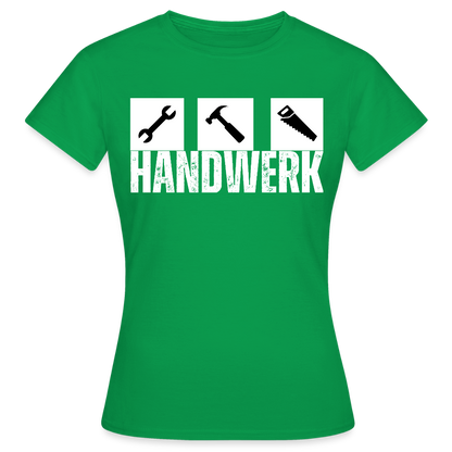 Frauen T-Shirt "Werkzeug" Kelly Green Frauen T-Shirt