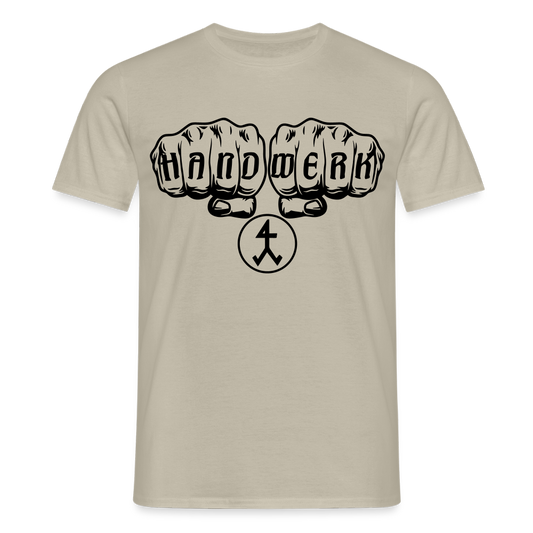 Unisex T-Shirt "Steinmetz" Sandbeige Männer T-Shirt
