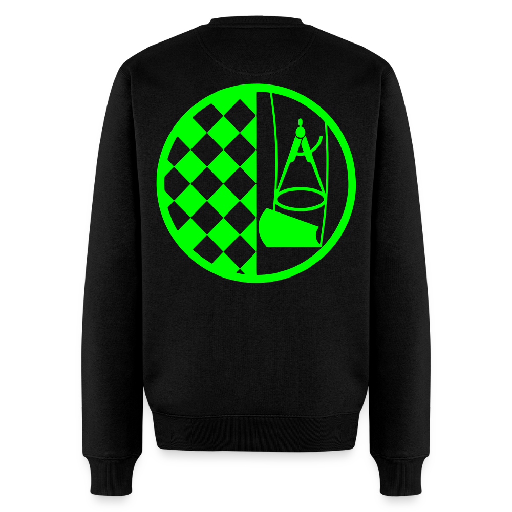 Unisex Premium Pullover "Bodenleger" neongrün Männer Premium Pullover