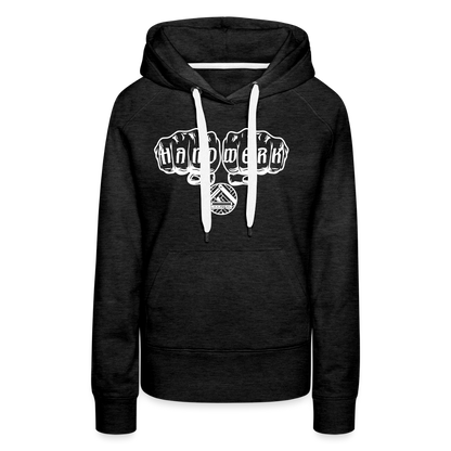 Frauen Premium Hoodie "Parkettleger" Anthrazit Frauen Premium Hoodie