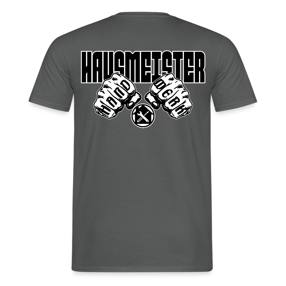Unisex T-Shirt "Hausmeister" Anthrazit Männer T-Shirt