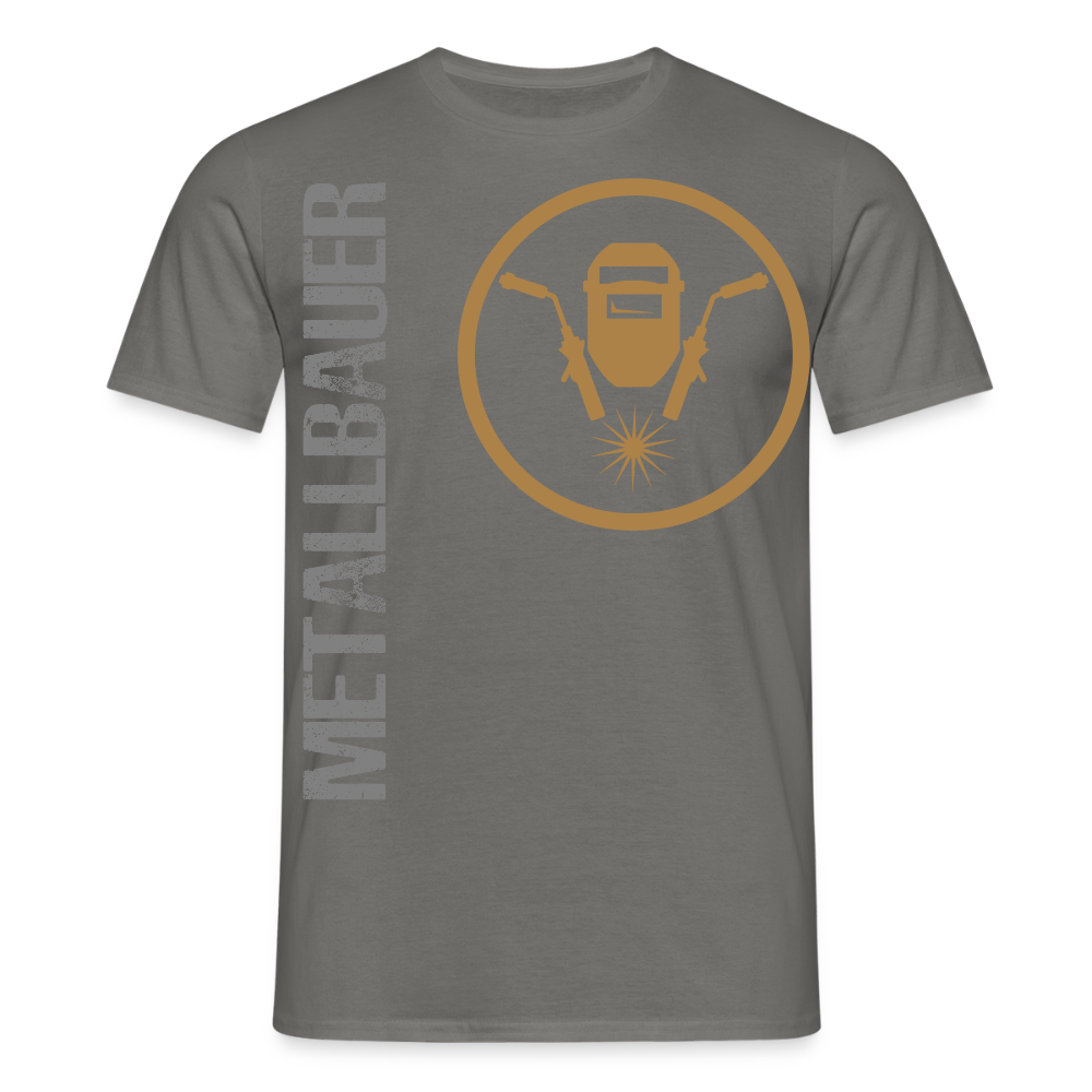 Unisex T-Shirt "Metallbauer" Graphit Männer T-Shirt