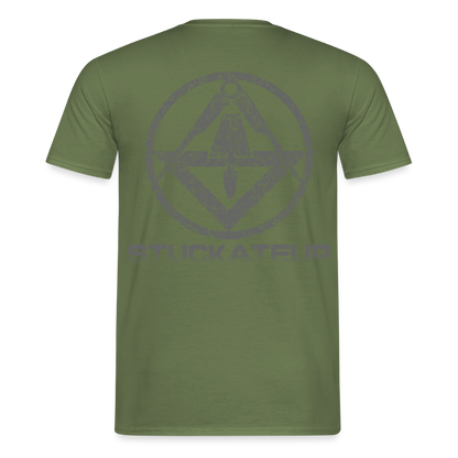 Unisex T-Shirt "Stuckateur" Militärgrün Männer T-Shirt