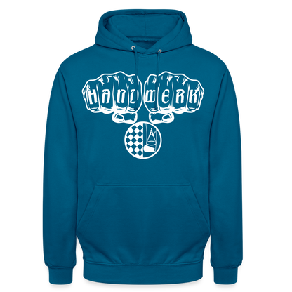 Unisex Hoodie "Bodenleger" Tiefseeblau Unisex Hoodie