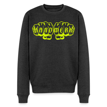 Unisex Premium Pullover "Maler" neongelb Männer Premium Pullover