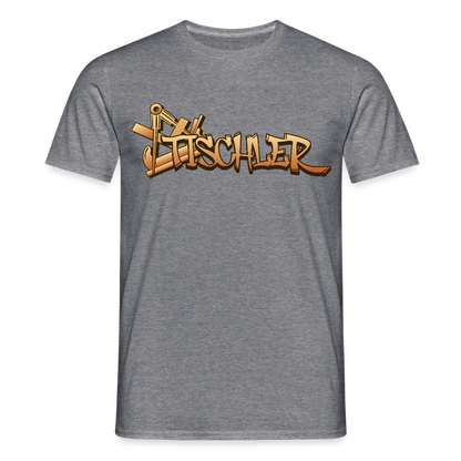 Unisex T-Shirt "Tischler" Graphit meliert Männer T-Shirt