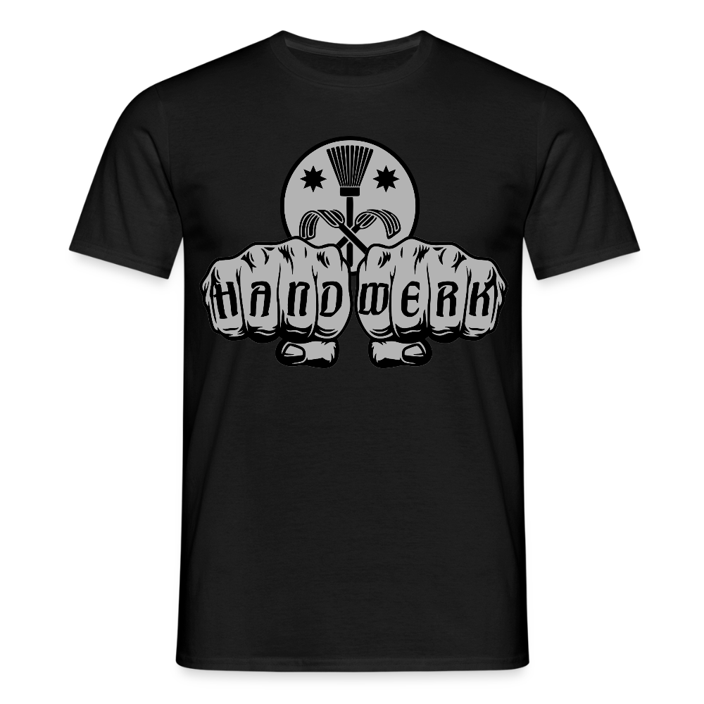 Unisex T-Shirt "Schornsteinfeger" Schwarz Männer T-Shirt