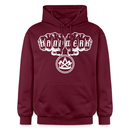 Gildan Unisex Softstyle® "Zimmermann" Maroon Gildan Unisex Softstyle® Midweight Hoodie
