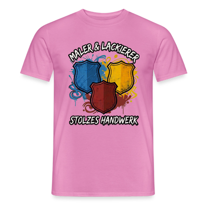 Unisex Männer T-Shirt „Maler & Lackierer – Stolzes Handwerk“ von Spreadconnect in Schwarz