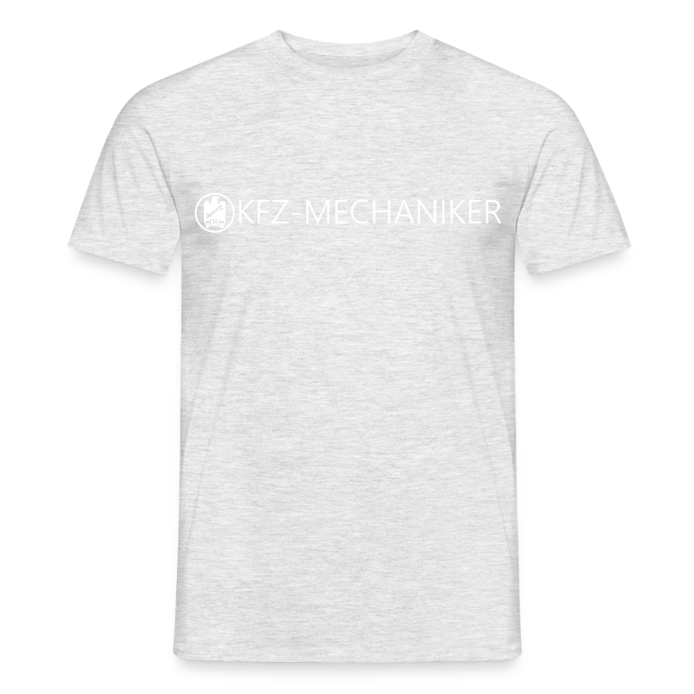 Unisex T-Shirt "KFZ-Mechaniker"-Lite Grau meliert Männer T-Shirt {{ color }}