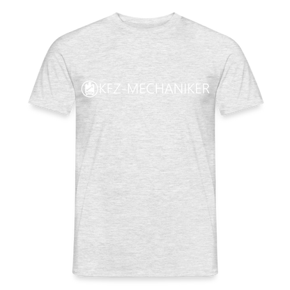 Unisex T-Shirt "KFZ-Mechaniker"-Lite Grau meliert Männer T-Shirt {{ color }}