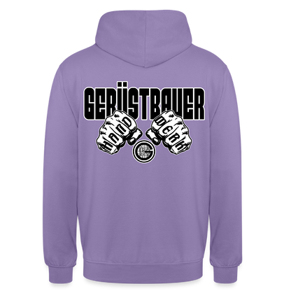 Unisex Hoodie "Gerüstbauer" - Lavendel