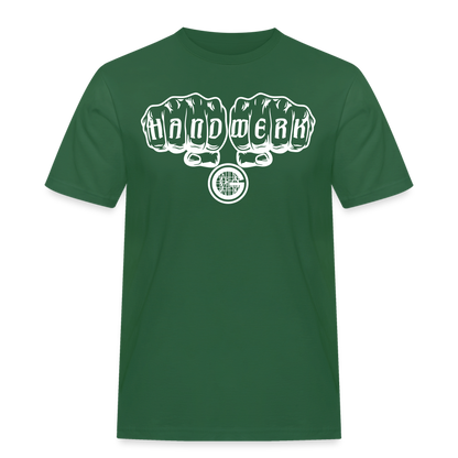 Männer Workwear T-Shirt "Gerüstbauer" Flaschengrün Männer Workwear T-Shirt