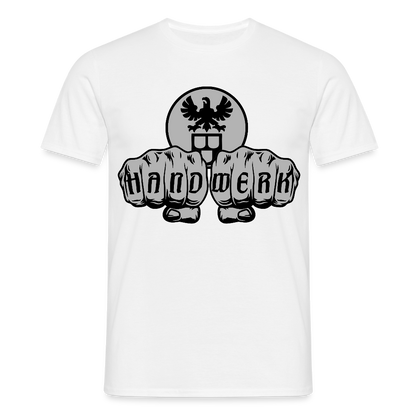 Unisex T-Shirt "Maler" Weiß Männer T-Shirt