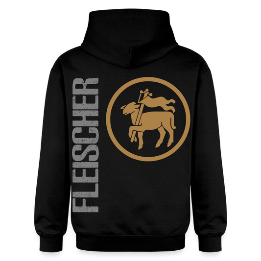Gildan Unisex Softstyle® "Fleischer" Schwarz Gildan Unisex Softstyle® Midweight Hoodie