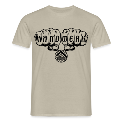 Unisex T-Shirt "Parkettleger" Sandbeige Männer T-Shirt