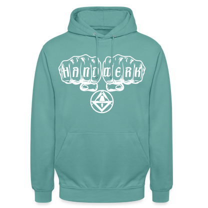 Unisex Hoodie "Stuckateur" Pastelltürkis Unisex Hoodie
