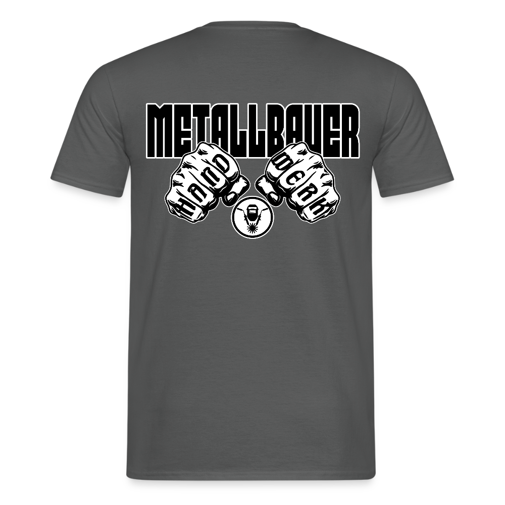 Unisex T-Shirt "Metallbauer" Anthrazit Männer T-Shirt