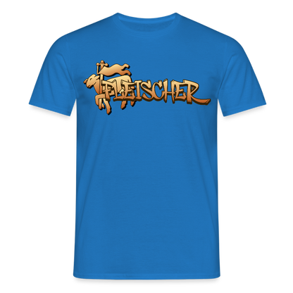 Unisex T-Shirt "Fleischer" Royalblau Männer T-Shirt