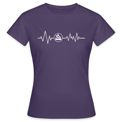 Frauen T-Shirt "Schreiner" Dunkellila Frauen T-Shirt