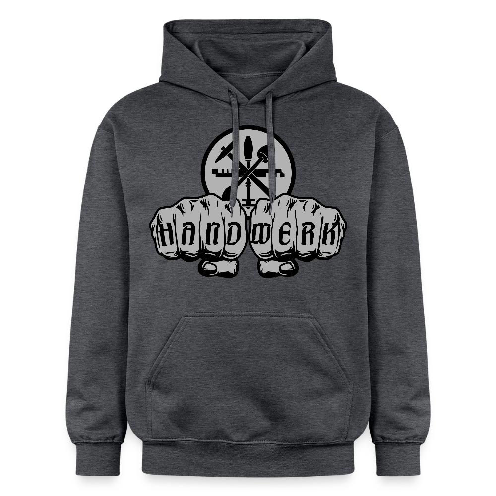Gildan Unisex Softstyle® "Glaser" Dunkelgrau meliert Gildan Unisex Softstyle® Midweight Hoodie