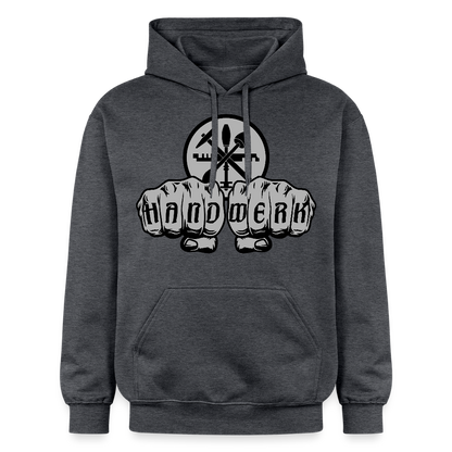 Gildan Unisex Softstyle® "Glaser" Dunkelgrau meliert Gildan Unisex Softstyle® Midweight Hoodie