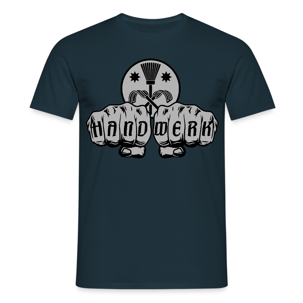 Unisex T-Shirt "Schornsteinfeger" Navy Männer T-Shirt