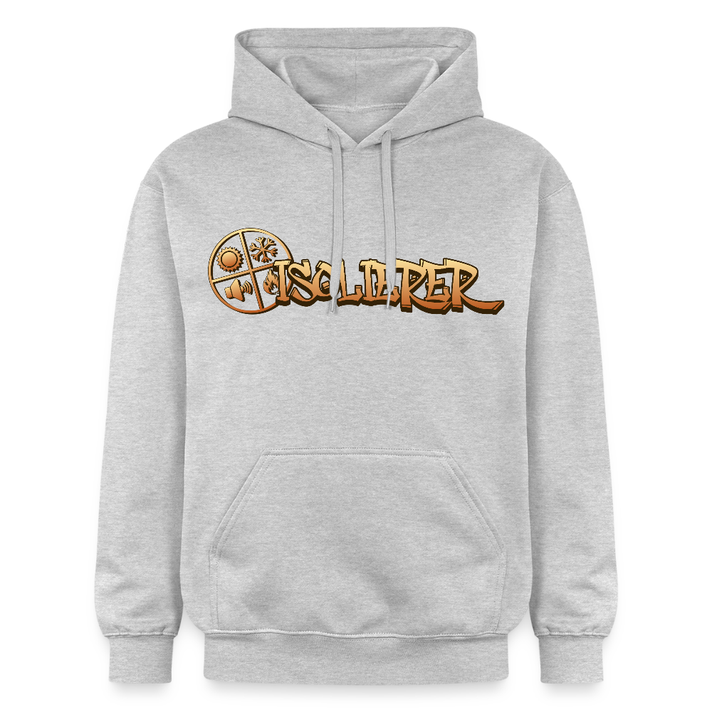 Gildan Unisex Softstyle® "Isolierer" Hellgrau meliert Gildan Unisex Softstyle® Midweight Hoodie