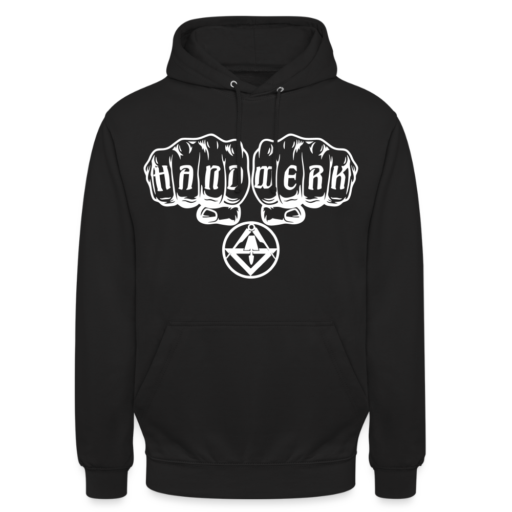 Unisex Hoodie "Stuckateur" Schwarz Unisex Hoodie