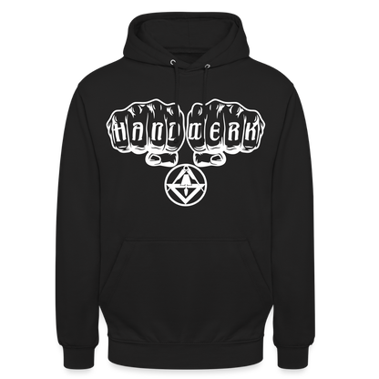 Unisex Hoodie "Stuckateur" Schwarz Unisex Hoodie