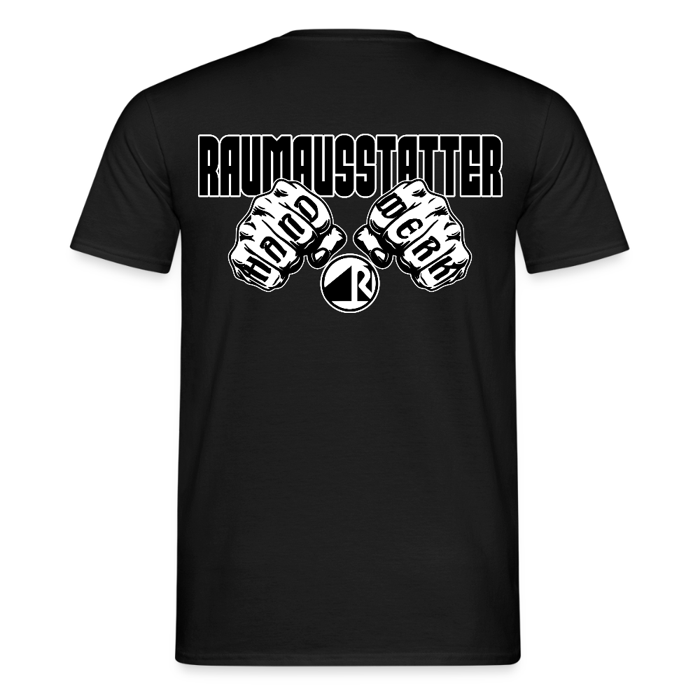 Unisex T-Shirt "Raumausstatter" Schwarz Männer T-Shirt