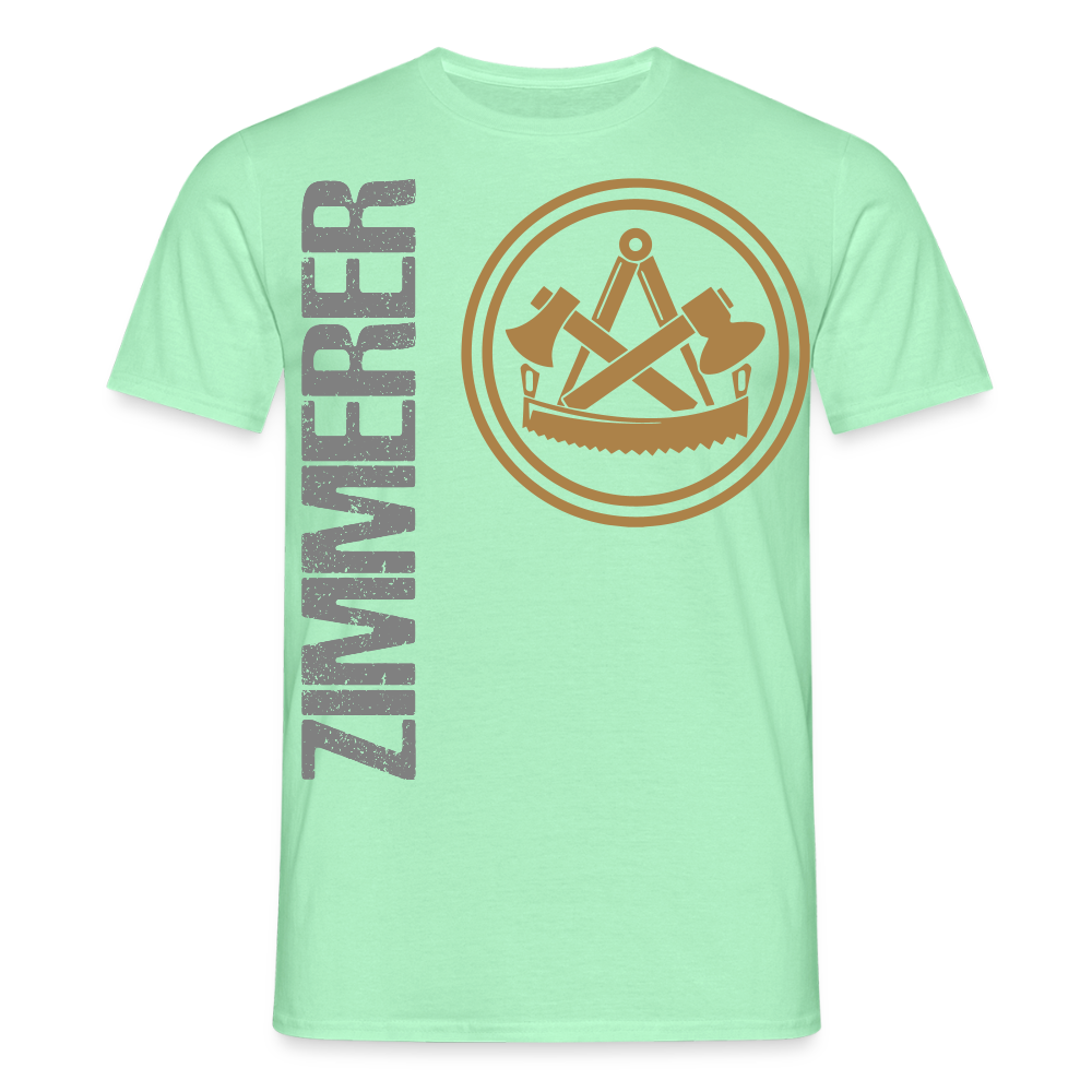 Unisex T-Shirt "Zimmerer" Mintgrün Männer T-Shirt