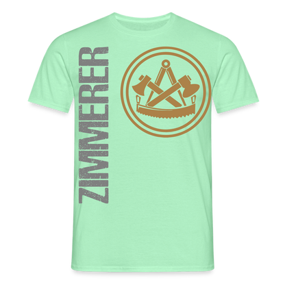 Unisex T-Shirt "Zimmerer" Mintgrün Männer T-Shirt
