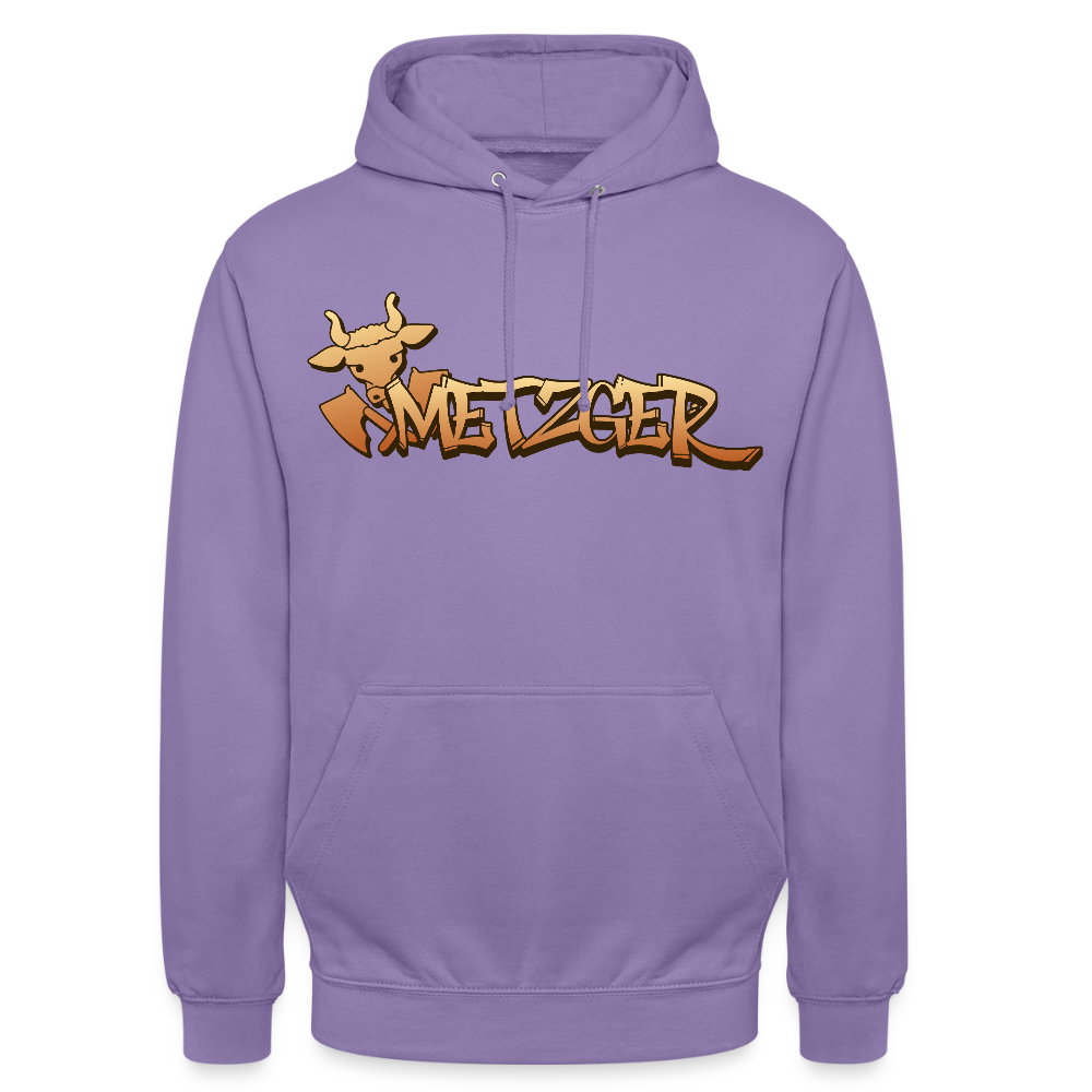 Unisex Hoodie "Metzger" Lavendel Unisex Hoodie
